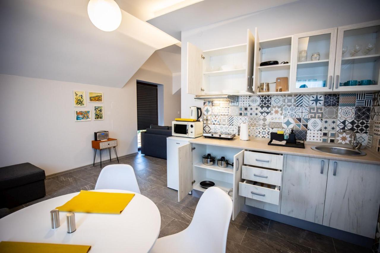 Gray Brick Apartment Subotica Ngoại thất bức ảnh